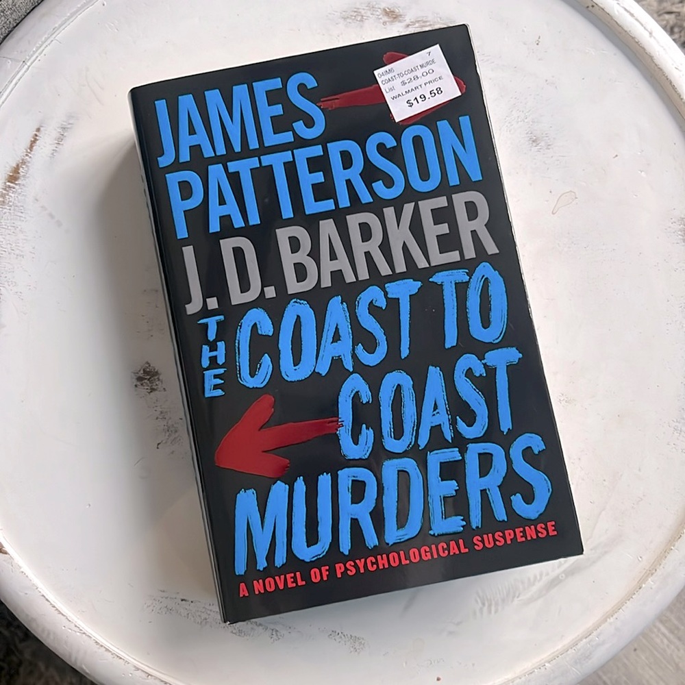 💙❤️ James Patterson Coast to Coast Murders HARDCOVER